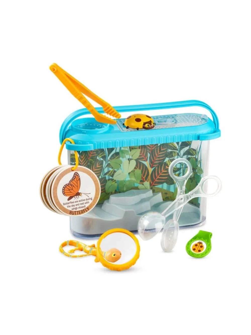 Melissa & Doug Let's Explore Terrarium Observations Play Set 16 Pieces For Kids